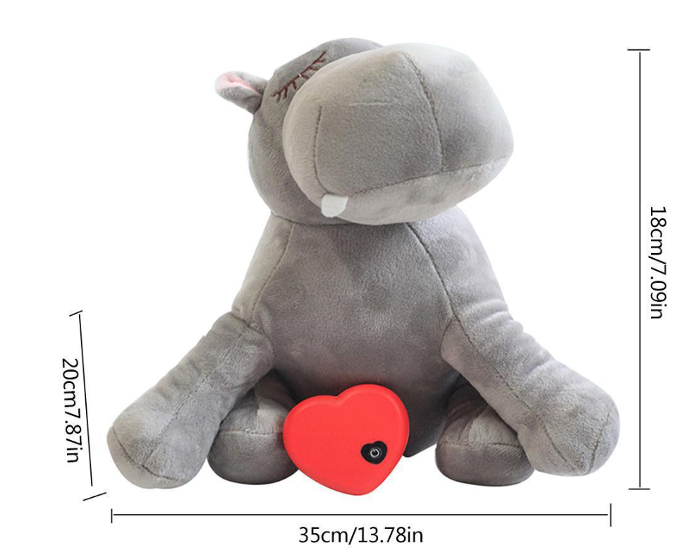 The Heartbeat Buddy - Comfort Toy for Anxious & Lonely Dogs