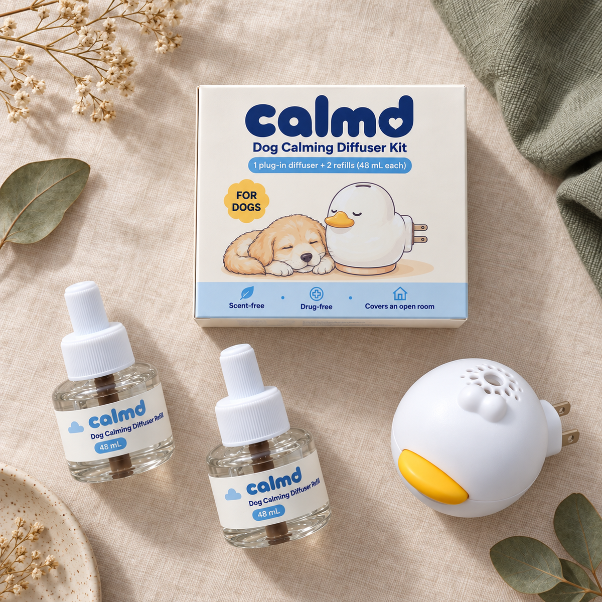 Dog Calming Diffuser Kit