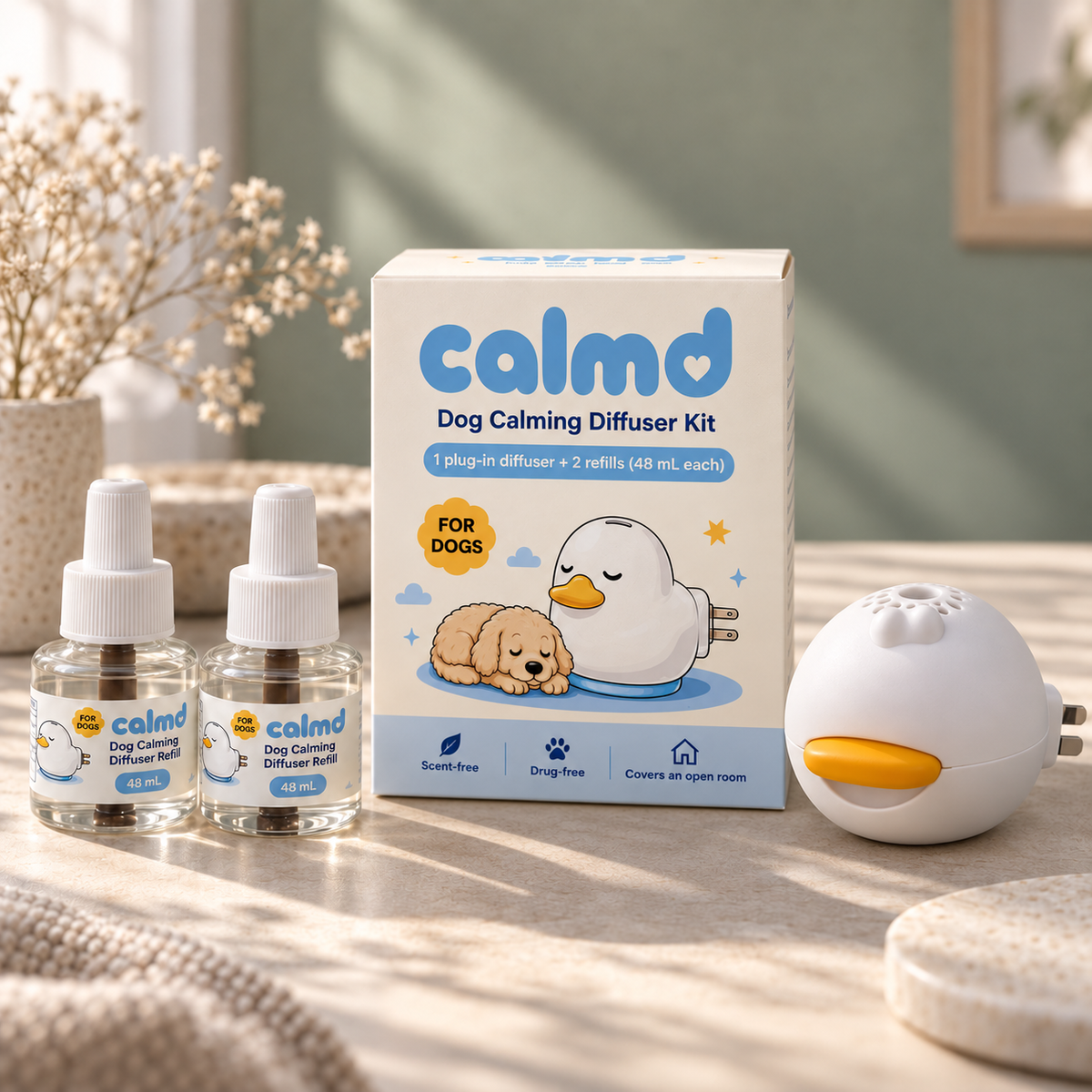 Dog Calming Diffuser Kit