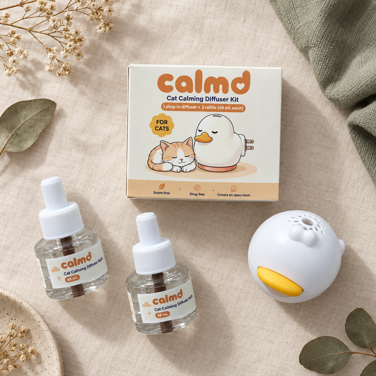 Cat Calming Diffuser Kit