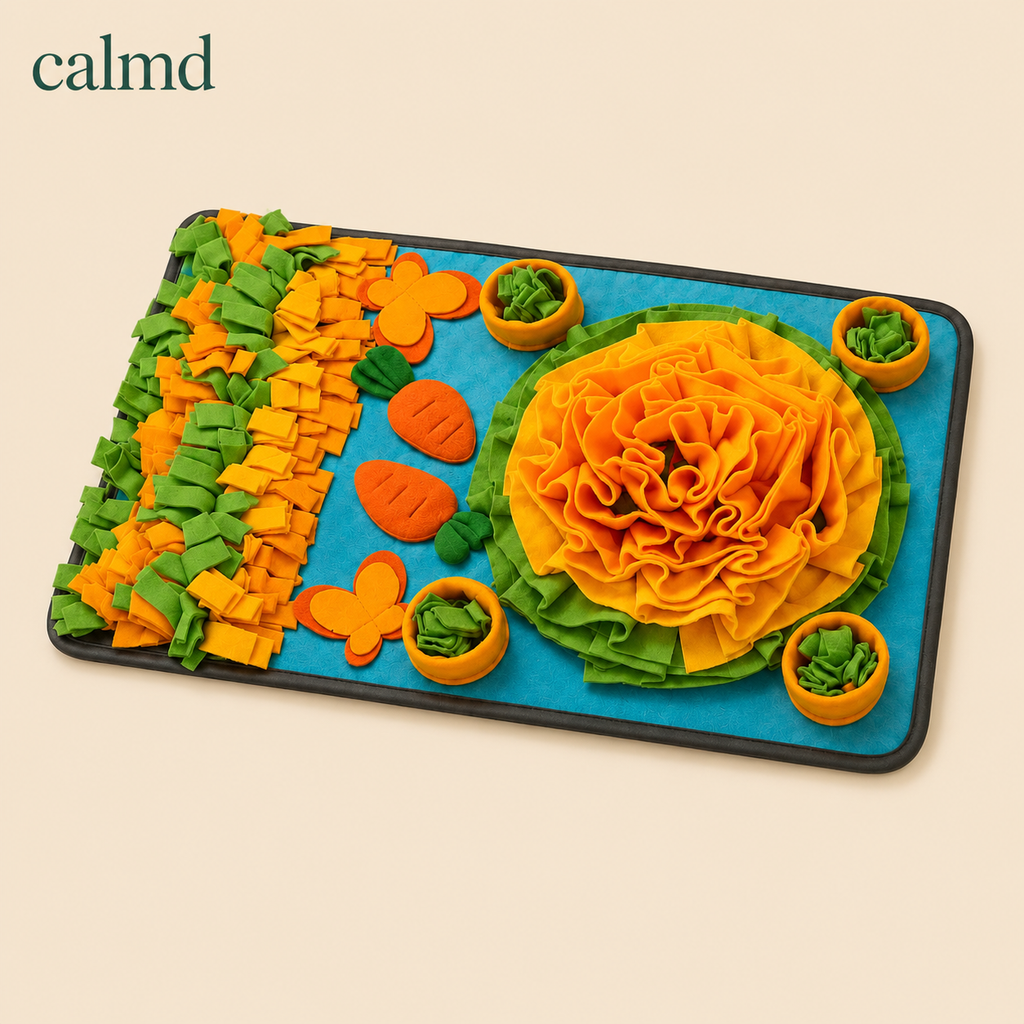 The Calmd Snuffle Garden - Foraging Mat & Enrichment Toy for Anxious Dogs
