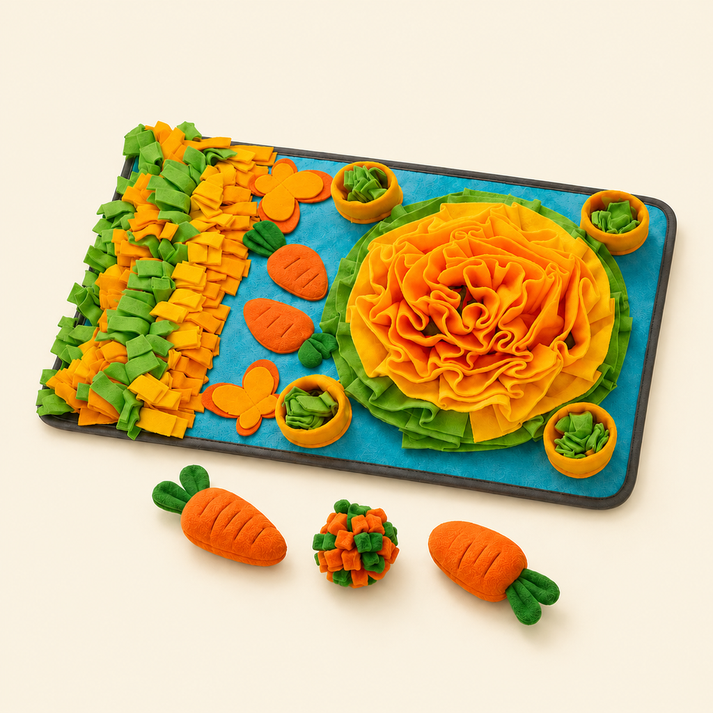 The Calmd Snuffle Garden - Foraging Mat & Enrichment Toy for Anxious Dogs