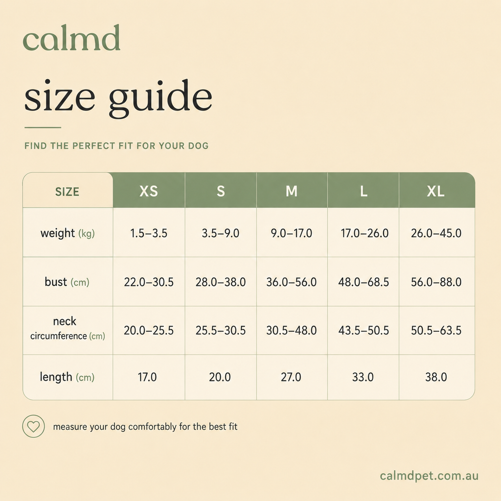 The Calmd Anxiety Wrap - Gentle Pressure Vest for Stressed Dogs