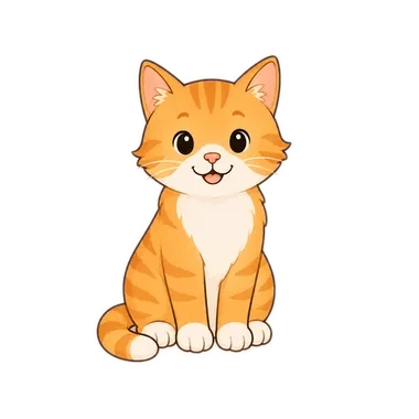 Calmd cat character, Mochi