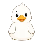 Calmd duck character